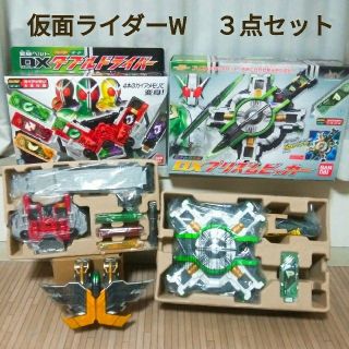 バンダイ(BANDAI)の❇仮面ライダーW❇エクストリームメモリ・プリズムビッガー・変身DX Wドライバー(特撮)