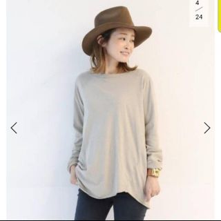 ドゥーズィエムクラス(DEUXIEME CLASSE)の今期◆Deuxieme Classe◆Layering Tシャツ/ベージュ(カットソー(長袖/七分))