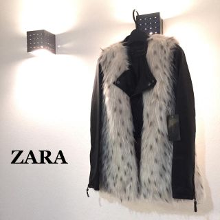 ザラ(ZARA)のmonotone ファーベスト(ベスト/ジレ)