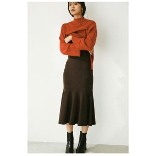 マウジー(moussy)のstylemixer リブカットマーメイドワンピース(ロングワンピース/マキシワンピース)