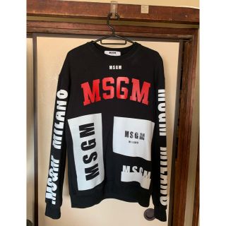 エムエスジイエム(MSGM)の大人気　MSGM トレーナー　XSサイズ(トレーナー/スウェット)