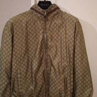 グッチ(Gucci)のGUCCI 【定価12万】正規品 グッチ ナイロン ブルゾン(ナイロンジャケット)