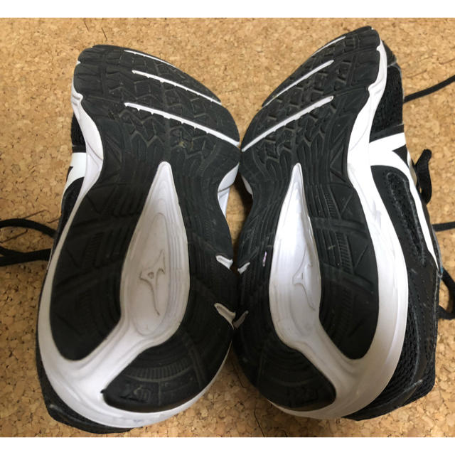 MIZUNO(ミズノ)のミズノ  22センチ  スニーカー  体育館  キッズ/ベビー/マタニティのキッズ靴/シューズ(15cm~)(スニーカー)の商品写真