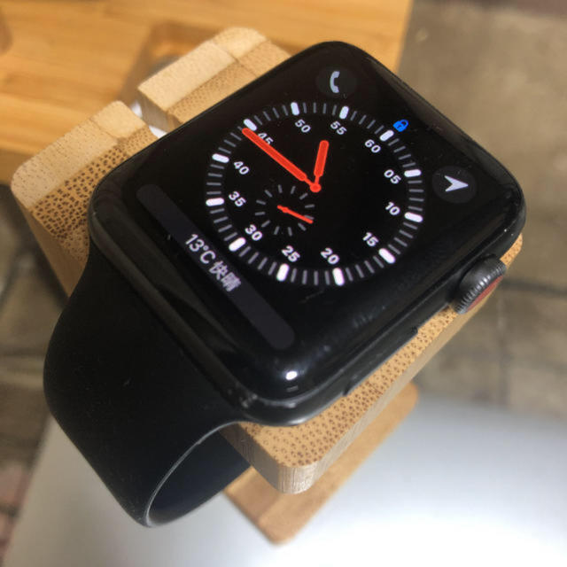 Apple Watch(アップルウォッチ)のApplewatch3 42mm セルラーモデル メンズの時計(腕時計(デジタル))の商品写真