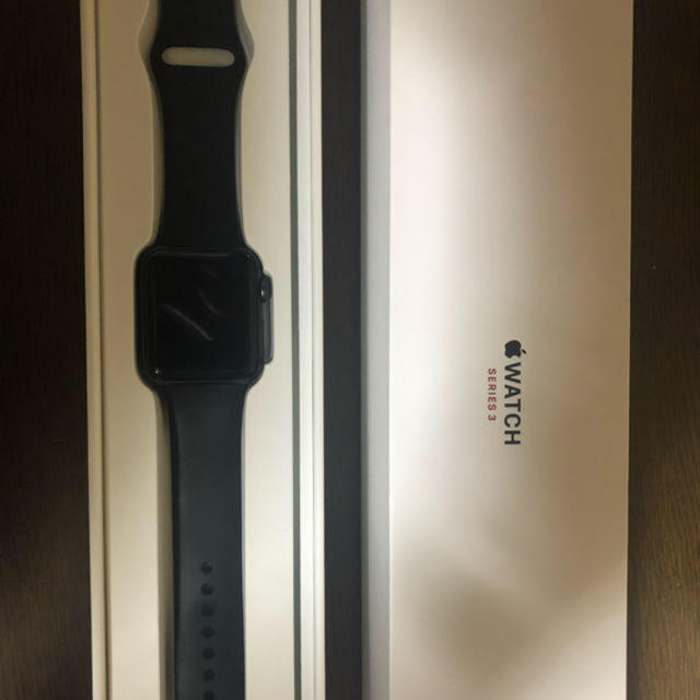 Apple Watch(アップルウォッチ)のApplewatch3 42mm セルラーモデル メンズの時計(腕時計(デジタル))の商品写真