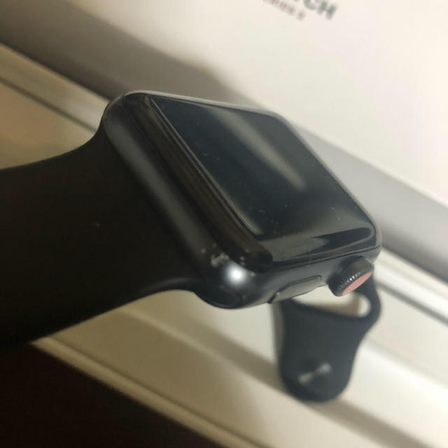 Apple Watch(アップルウォッチ)のApplewatch3 42mm セルラーモデル メンズの時計(腕時計(デジタル))の商品写真