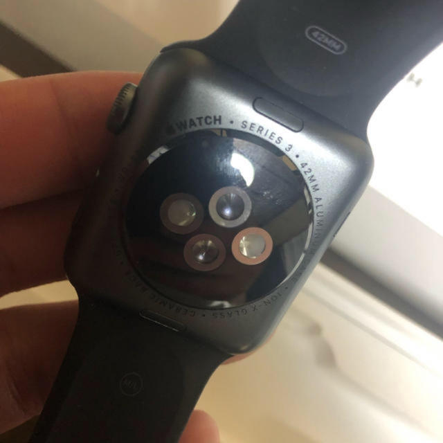 Apple Watch(アップルウォッチ)のApplewatch3 42mm セルラーモデル メンズの時計(腕時計(デジタル))の商品写真