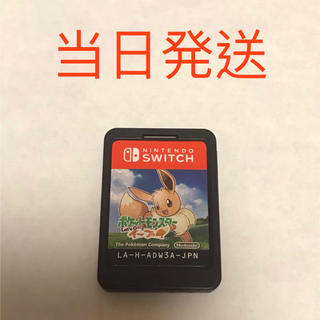 ニンテンドースイッチ(Nintendo Switch)のポケットモンスター Let's Go! イーブイ(家庭用ゲームソフト)