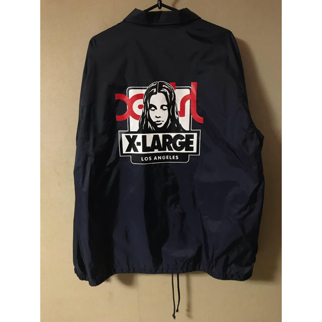 XLARGE(エクストララージ)の激レア XLARGE X-girl コーチジャケット メンズのジャケット/アウター(ナイロンジャケット)の商品写真