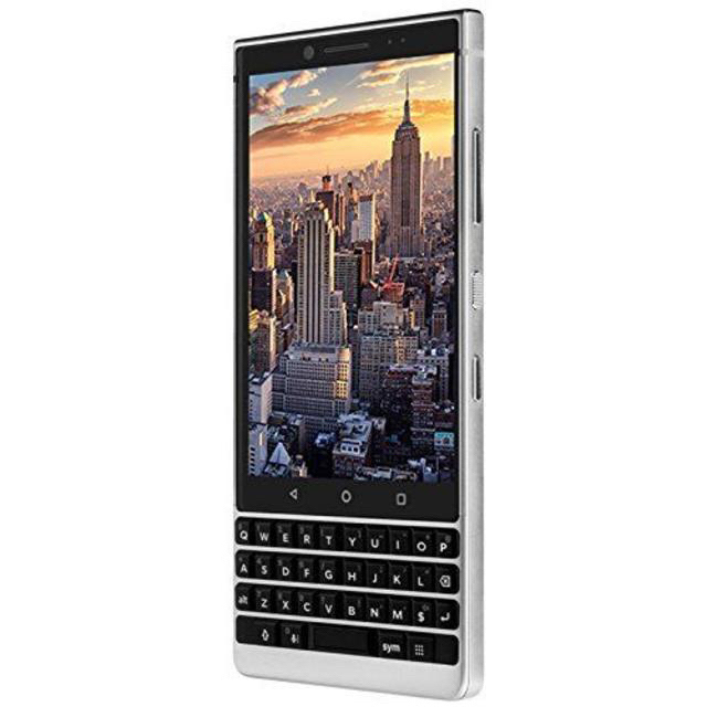 【美品】Blackberry KEY2 BBF100-8 silverスマートフォン本体