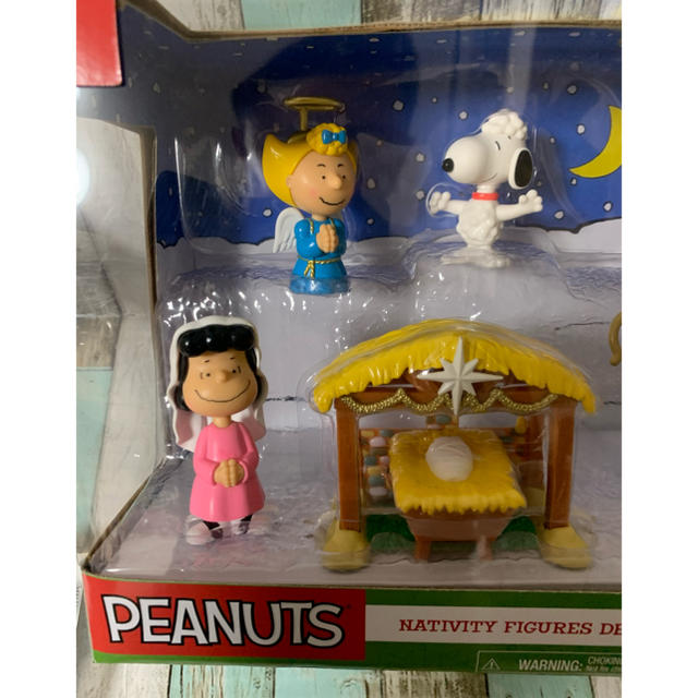 SNOOPY(スヌーピー)のスヌーピー海外限定　Nativity peanuts フィギュア ハンドメイドのおもちゃ(フィギュア)の商品写真