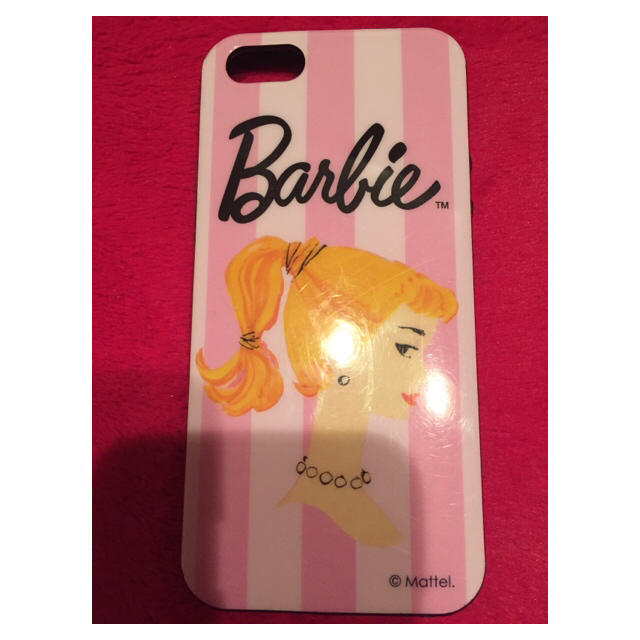 Barbie(バービー)のバービー iPhone5/5sカバー スマホ/家電/カメラのスマホアクセサリー(モバイルケース/カバー)の商品写真