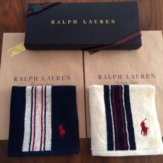 ラルフローレン(Ralph Lauren)の新作♡ギフト♪ラルフ タオルハンカチ(ハンカチ/ポケットチーフ)