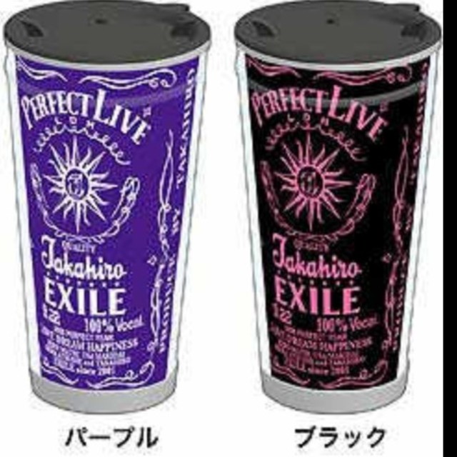 EXILE(エグザイル)のEXILE LIVE TAKAHIRO Produce タンブラー エンタメ/ホビーのタレントグッズ(ミュージシャン)の商品写真