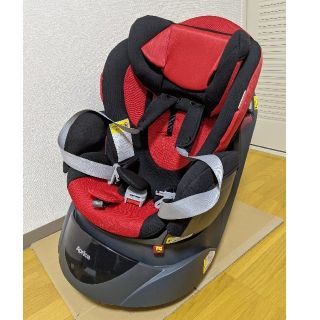 アップリカ(Aprica)のアップリカ(Aprica) チャイルドシート ディアターン（バウンシングレッド）(自動車用チャイルドシート本体)