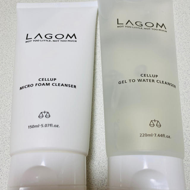 LAGOM(ラーゴム)の【最終値下げ】LAGOM洗顔セット コスメ/美容のスキンケア/基礎化粧品(洗顔料)の商品写真