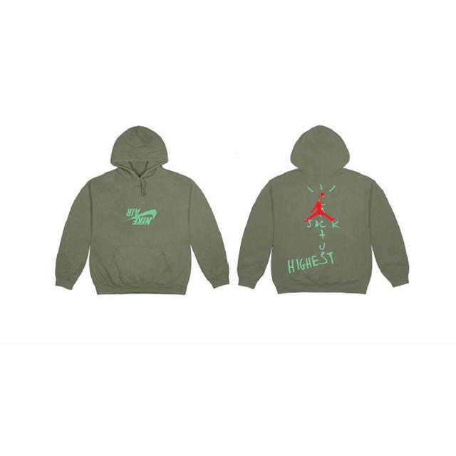 CACTUS JACK JORDAN HIGHEST HOODIE II M