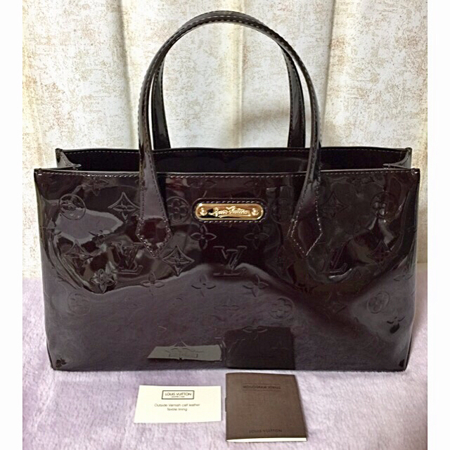 LOUIS VUITTON - LOUIS VUITTON ウィルシャーPM ヴェルニ エナメル バッグの通販 by POKO｜ルイヴィトンならラクマ