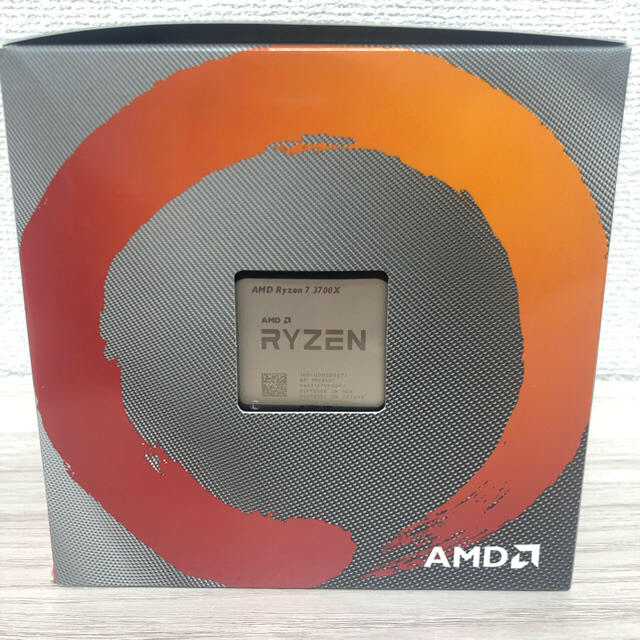 新品未開封！ RYZEN7 3700X AMD CPU AM4スマホ/家電/カメラ