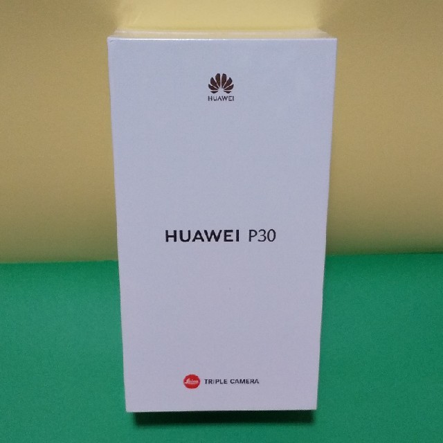 ファーウェイ　HUAWEI　P30（オーロラ）SIMフリー  未開封スマートフォン/携帯電話