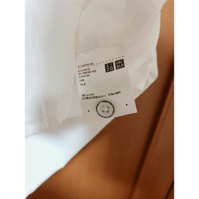 UNIQLO(ユニクロ)のユニクロ&レディースホワイトシャツ レディースのトップス(シャツ/ブラウス(長袖/七分))の商品写真