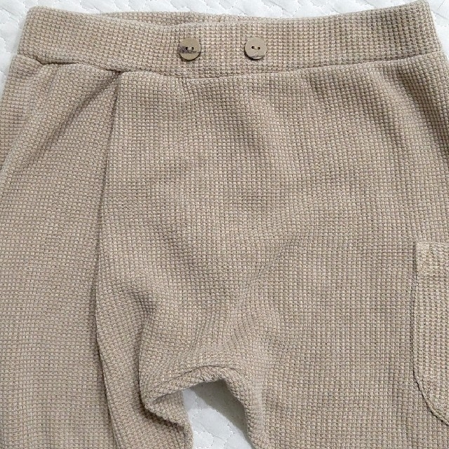 ZARA(ザラ)のzara baby ワッフルパンツセット キッズ/ベビー/マタニティのキッズ服男の子用(90cm~)(パンツ/スパッツ)の商品写真