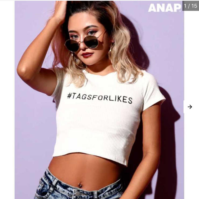 ANAP(アナップ)のANAP レディースのトップス(Tシャツ(半袖/袖なし))の商品写真