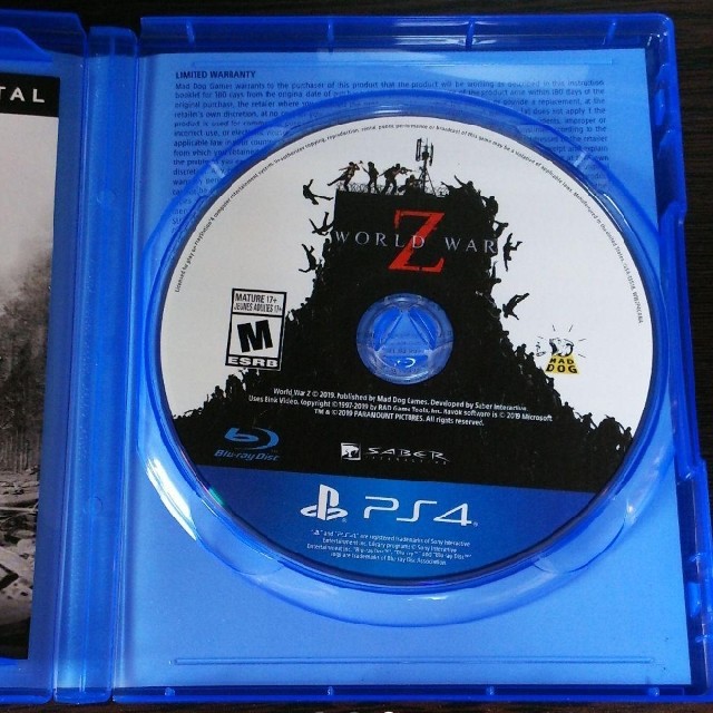PlayStation4(プレイステーション4)のWORLD WAR Z エンタメ/ホビーのゲームソフト/ゲーム機本体(家庭用ゲームソフト)の商品写真