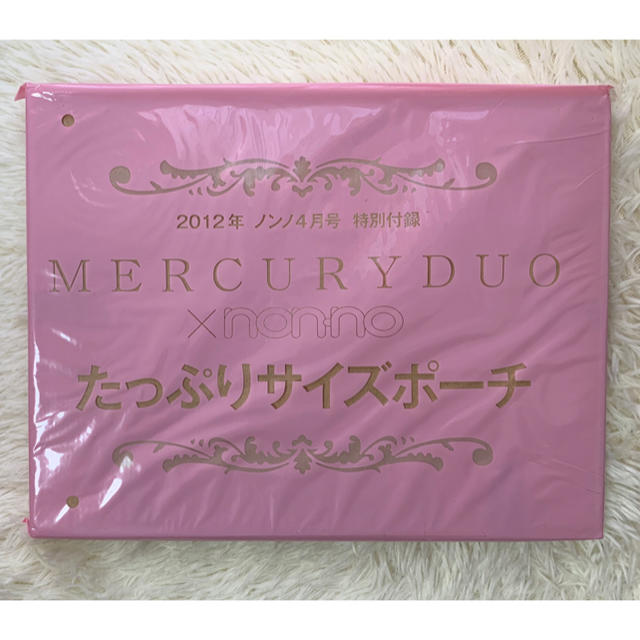 MERCURYDUO(マーキュリーデュオ)のnon・no 2012年 4月号付録 マーキュリーデュオ たっぷりサイズポーチ レディースのファッション小物(ポーチ)の商品写真