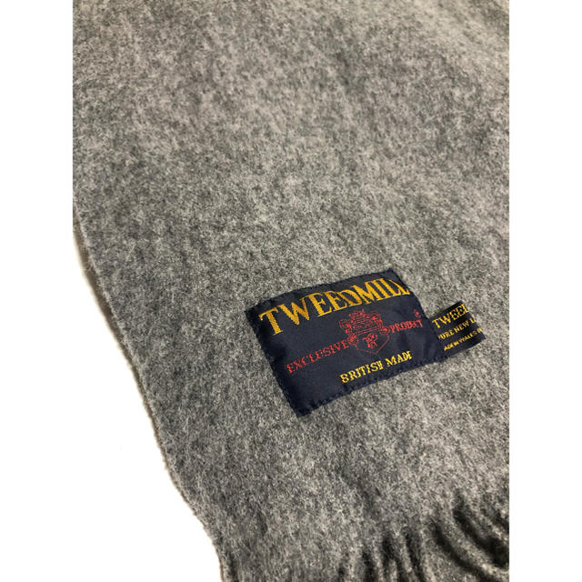 TWEEDMILL(ツイードミル)のTWEEDMILL ストール マフラー グレー レディースのファッション小物(マフラー/ショール)の商品写真