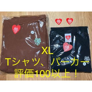 ジーディーシー(GDC)の【専用商品】girls don't cry パーカー Tシャツ XL black(パーカー)