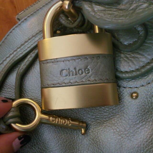Chloe(クロエ)のChloe シルバーハンドバッグ レディースのバッグ(ハンドバッグ)の商品写真