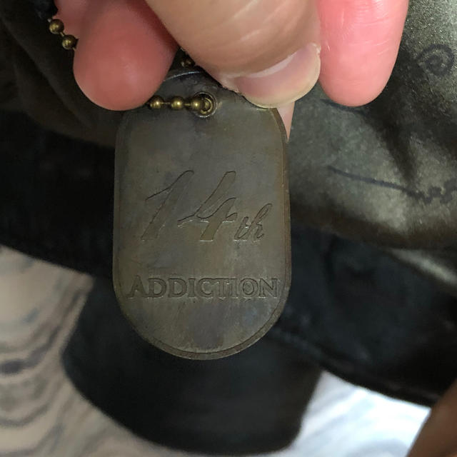 Roen(ロエン)の14th Addiction ライダース ブラック メンズのジャケット/アウター(ライダースジャケット)の商品写真