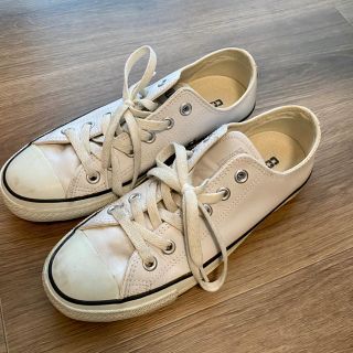 コンバース(CONVERSE)のコンバース　レザー　24.5(スニーカー)