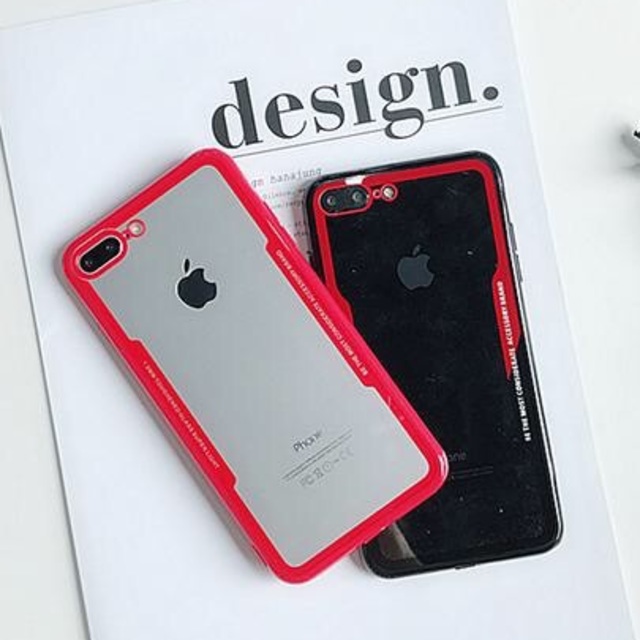 iPhoneケース クリア 透明 シンプル スマホケース 韓国 可愛い おしゃれの通販 by A's shop｜ラクマ