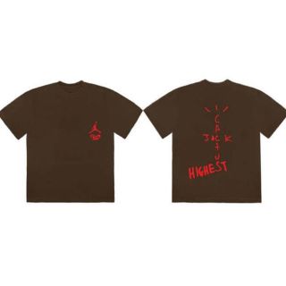 ナイキ(NIKE)の2XL travis scott jordan highest Tシャツ(Tシャツ/カットソー(半袖/袖なし))