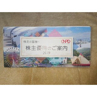日本駐車場開発 株主優待 1冊(その他)
