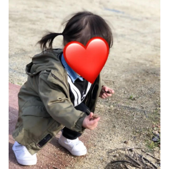 マウンテンパーカー 80cm キッズ/ベビー/マタニティのキッズ服男の子用(90cm~)(ジャケット/上着)の商品写真