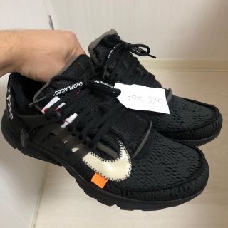 オフホワイト(OFF-WHITE)の国内正規nike x off-white the10 プレスト(スニーカー)