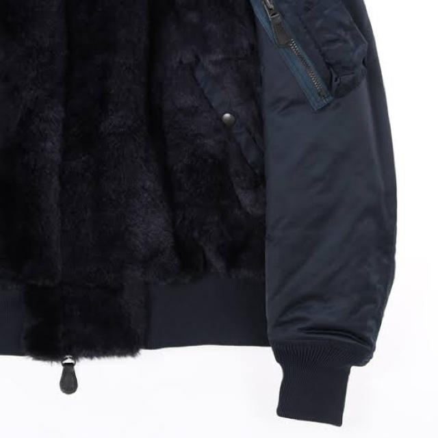 値下げ　HYKE ハイク:FAUX SHEARLING JACKET