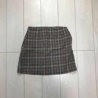 ディーホリック(dholic)の最終値下げ　dholic ZARA チェックスカート ミニスカート(ミニスカート)