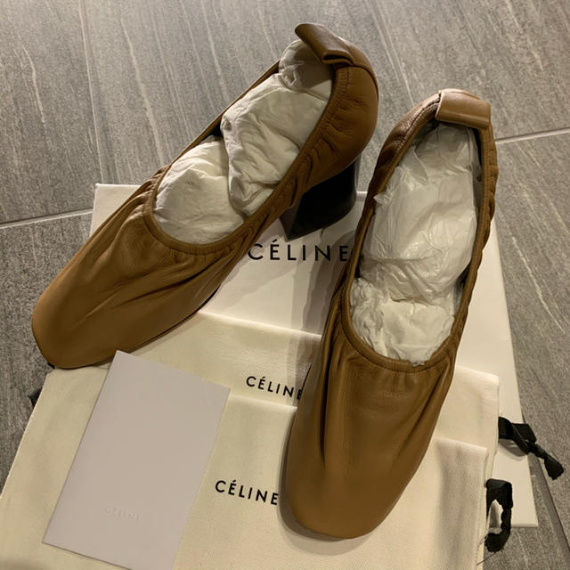 【CELINE】新品未使用　バレリーナ パンプス