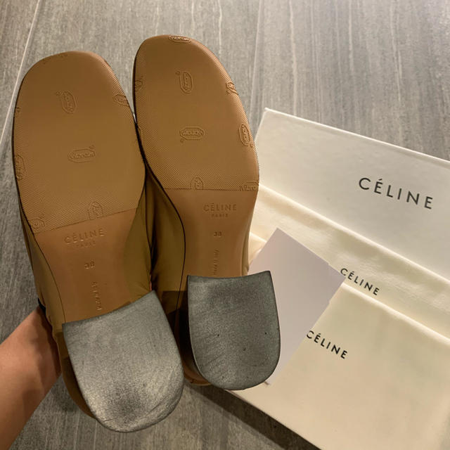 CELINE】新品未使用 バレリーナ パンプス CELINE】新品未使用 バレリーナ パンプス