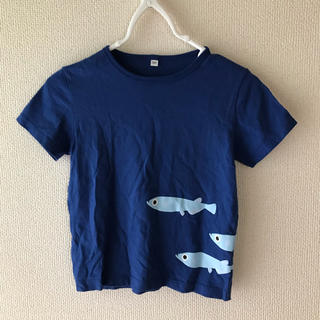 ムジルシリョウヒン(MUJI (無印良品))の120 無印良品 メダカ めだか 動物 魚 Tシャツ(Tシャツ/カットソー)