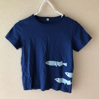 ムジルシリョウヒン(MUJI (無印良品))の120 無印良品 メダカ めだか 動物 魚 Tシャツ(Tシャツ/カットソー)