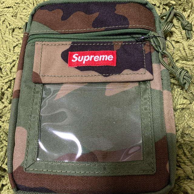 新品　supreme utility pouch camo