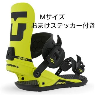 19-20 UNION STRATA  hazard yellow Mサイズ(バインディング)