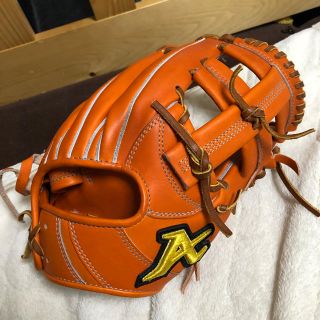 【新品未使用】アトムズ　硬式グローブ　内野手用