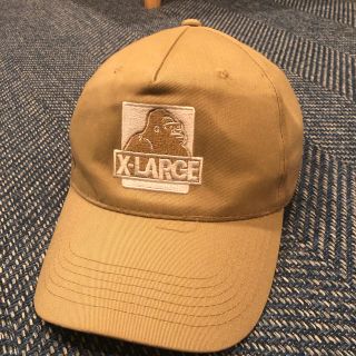 エクストララージ(XLARGE)のXLARGE キャップ　ベージュ(キャップ)