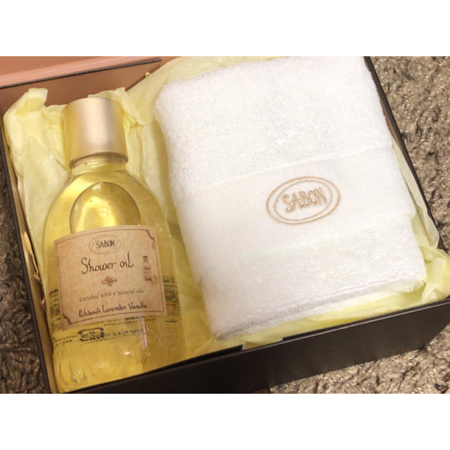 SABON シャワーオイル　タオル　セット